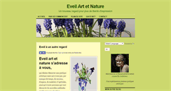 Desktop Screenshot of eveil-art-et-nature.com